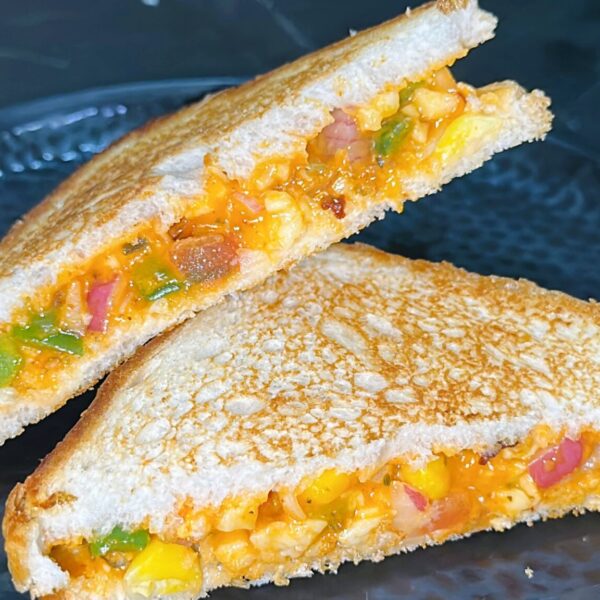 Pizza Sandwich Recipe | Veg Sandwich Pizza