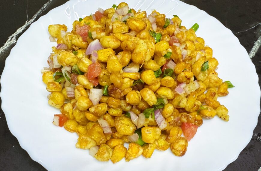 Corn Fry Recipe | Crunchy & Crispy Corn Chaat