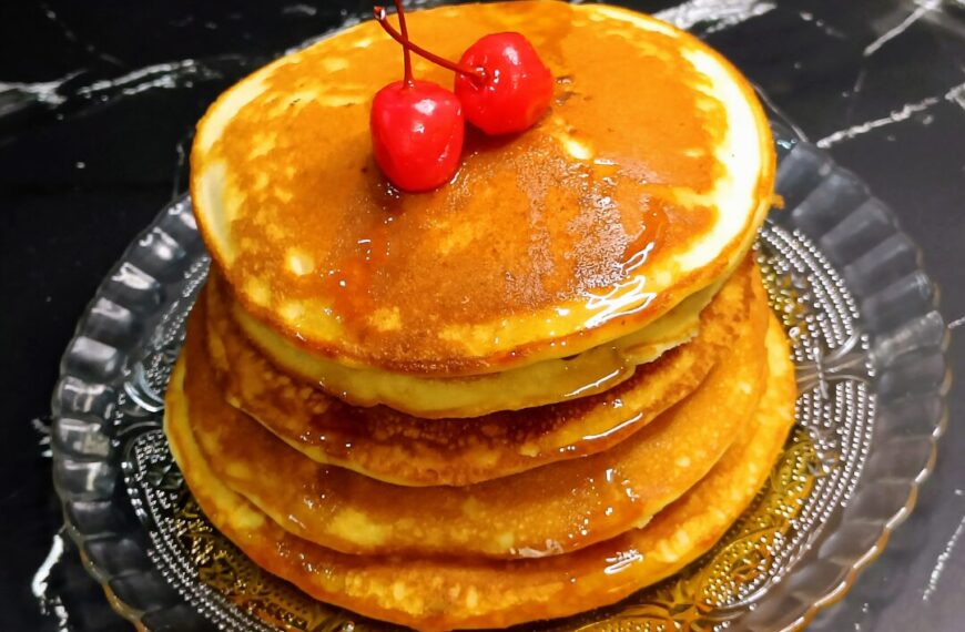 Eggless Pancake Recipe | Pancakes without Eggs