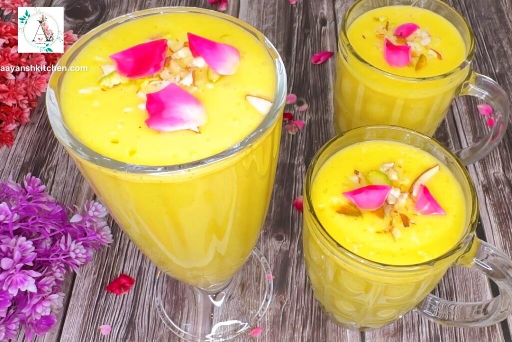 Mango Milkshake Recipe
