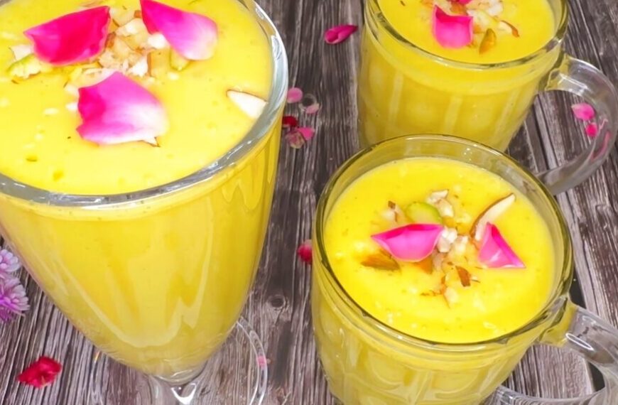 Mango Milkshake Recipe