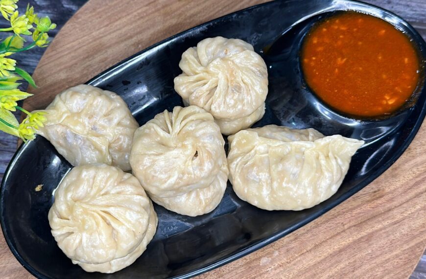 Soya Chunks Momos Recipe