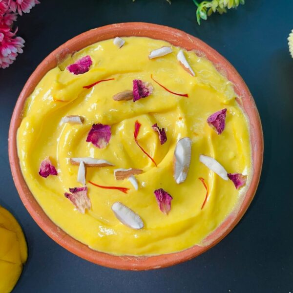 Mango Shrikhand | Amrakhand Recipe