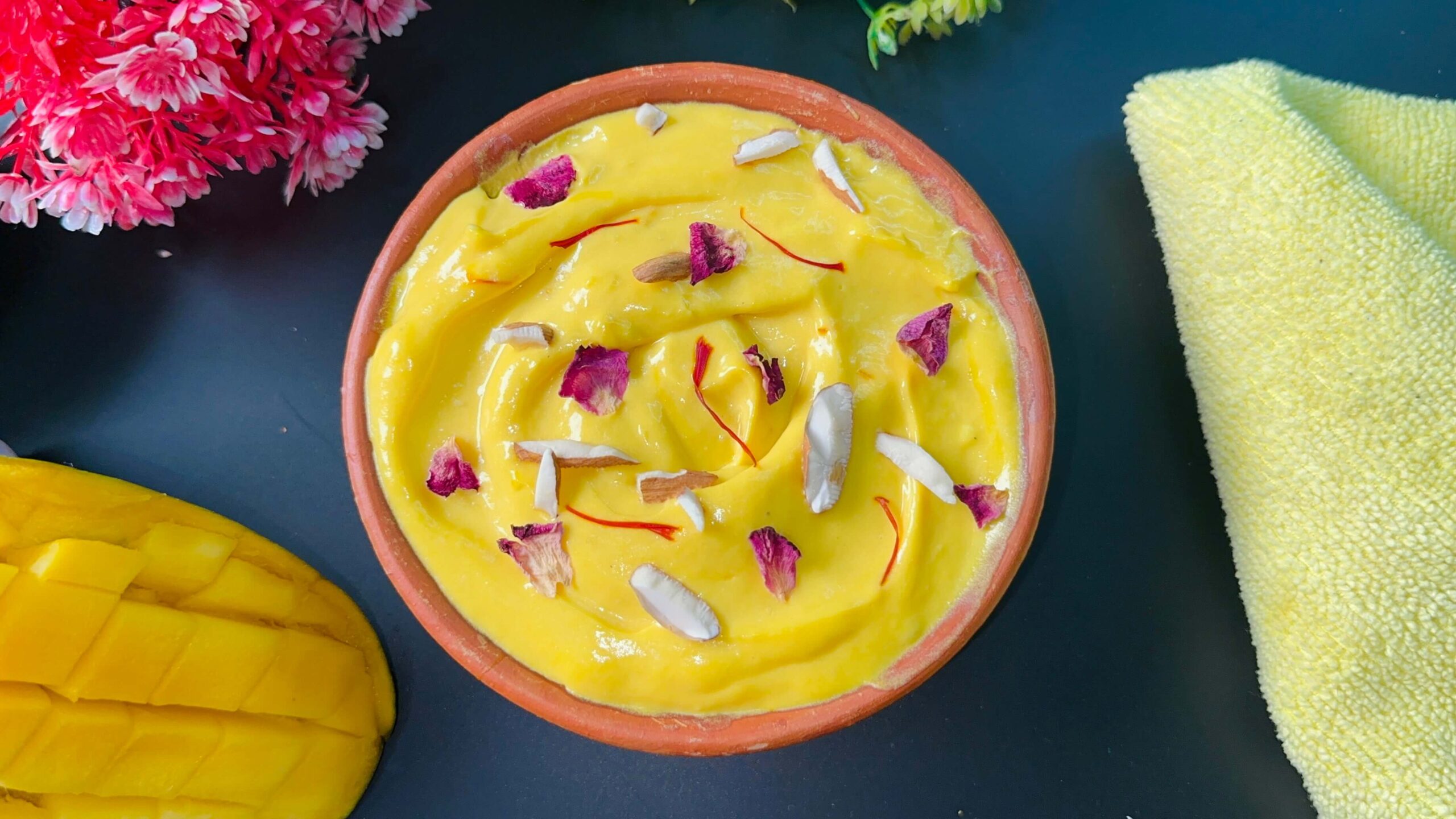 Mango Shrikhand | Amrakhand Recipe