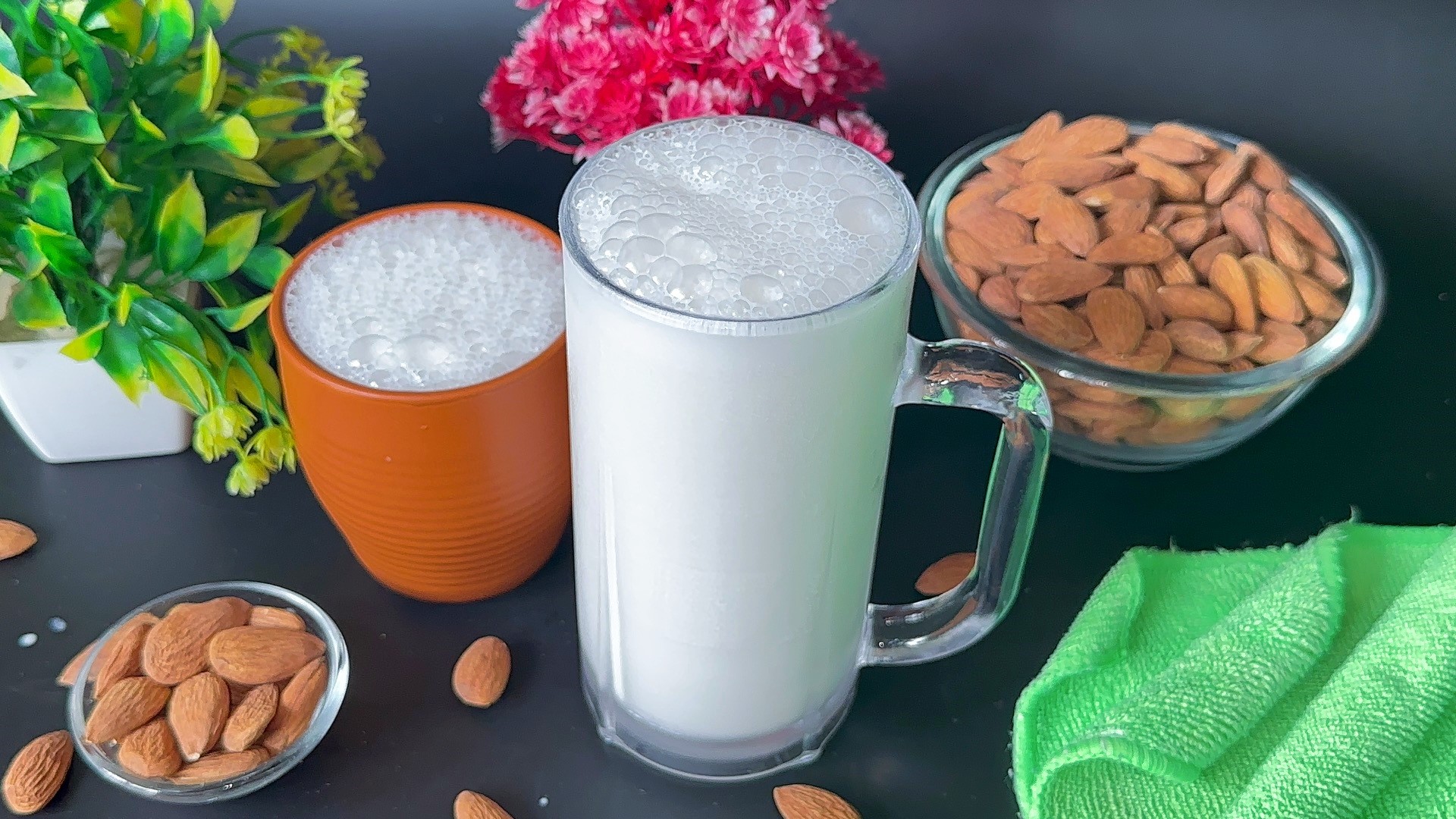 How To Make Almond Milk | Badam Milk Recipe