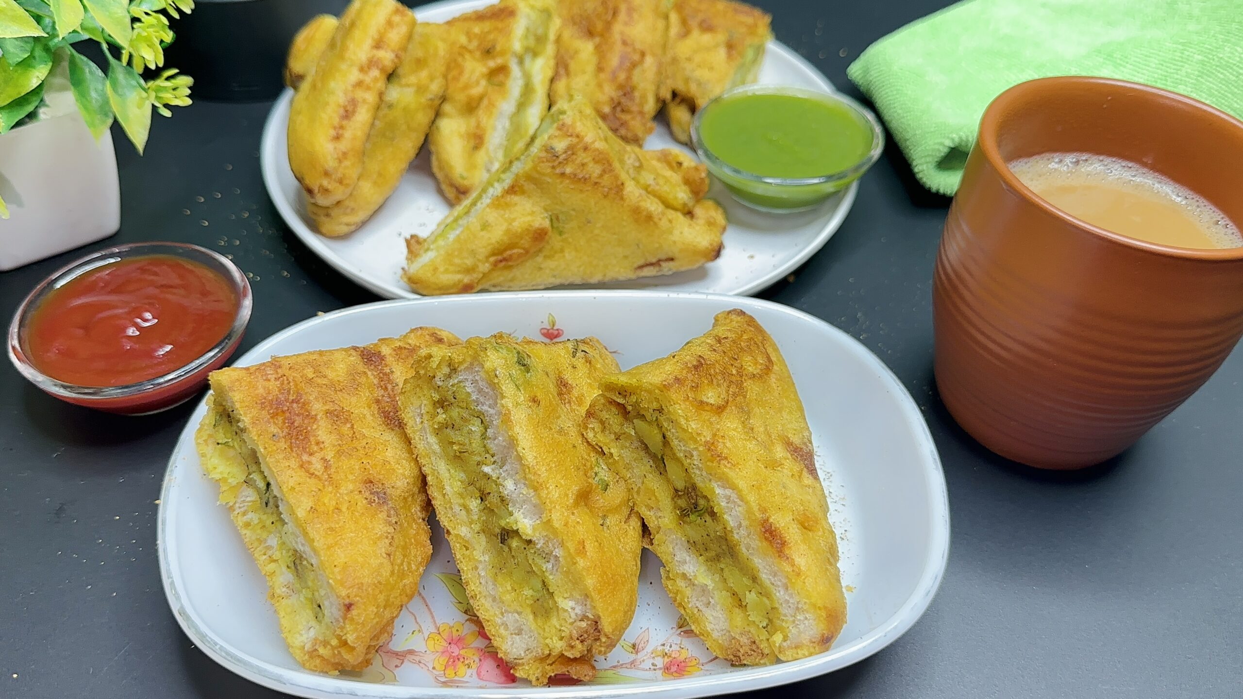 Bread Pakora Recipe