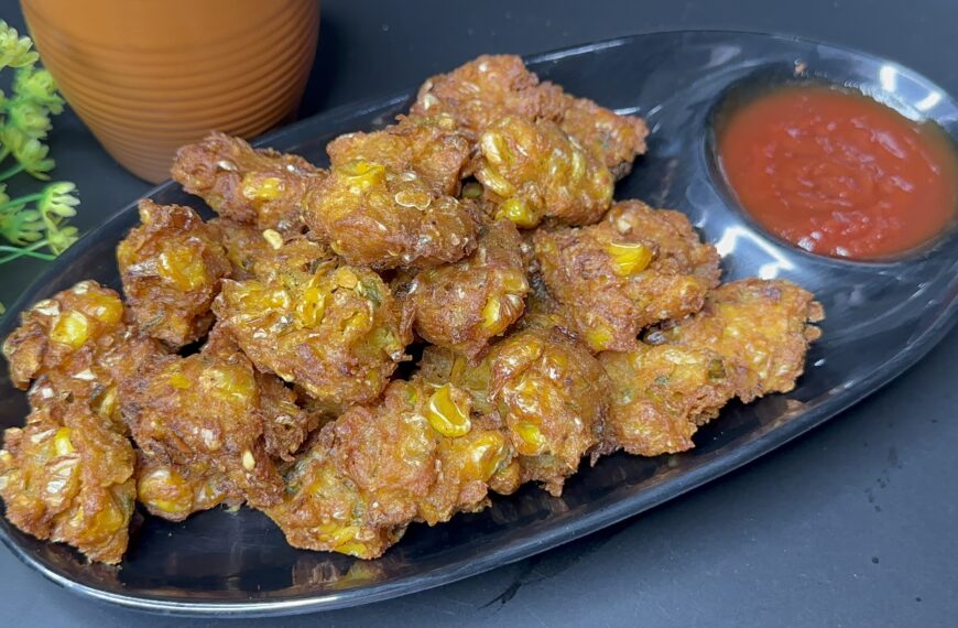 Corn Pakora Recipe | Corn Pakoda