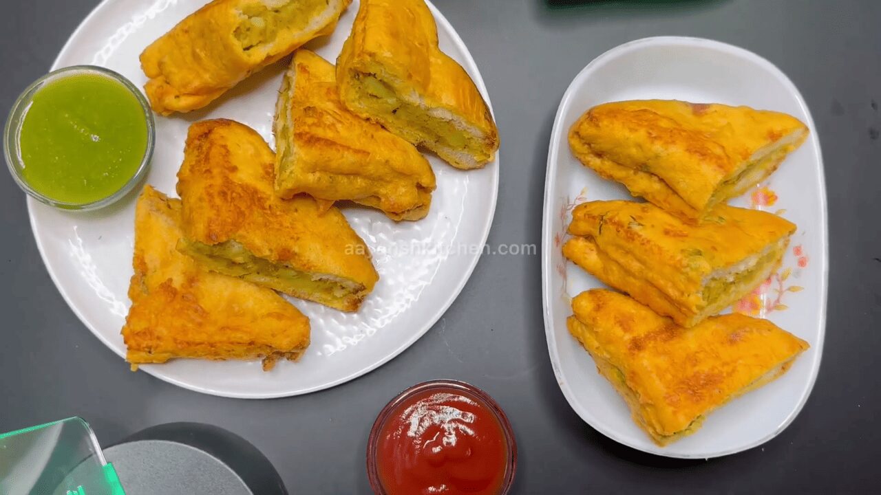 Bread Pakora Recipe