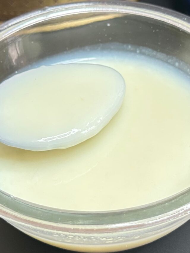 Homemade creamy, thick Condensed Milk in just 10 steps