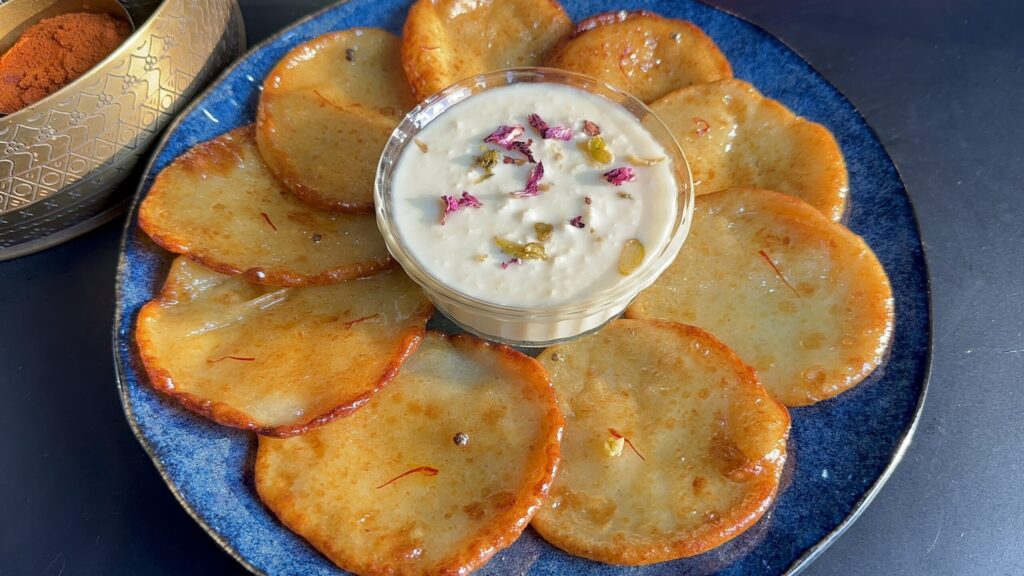 Rabri Malpua Recipe । Malpua with Rabri