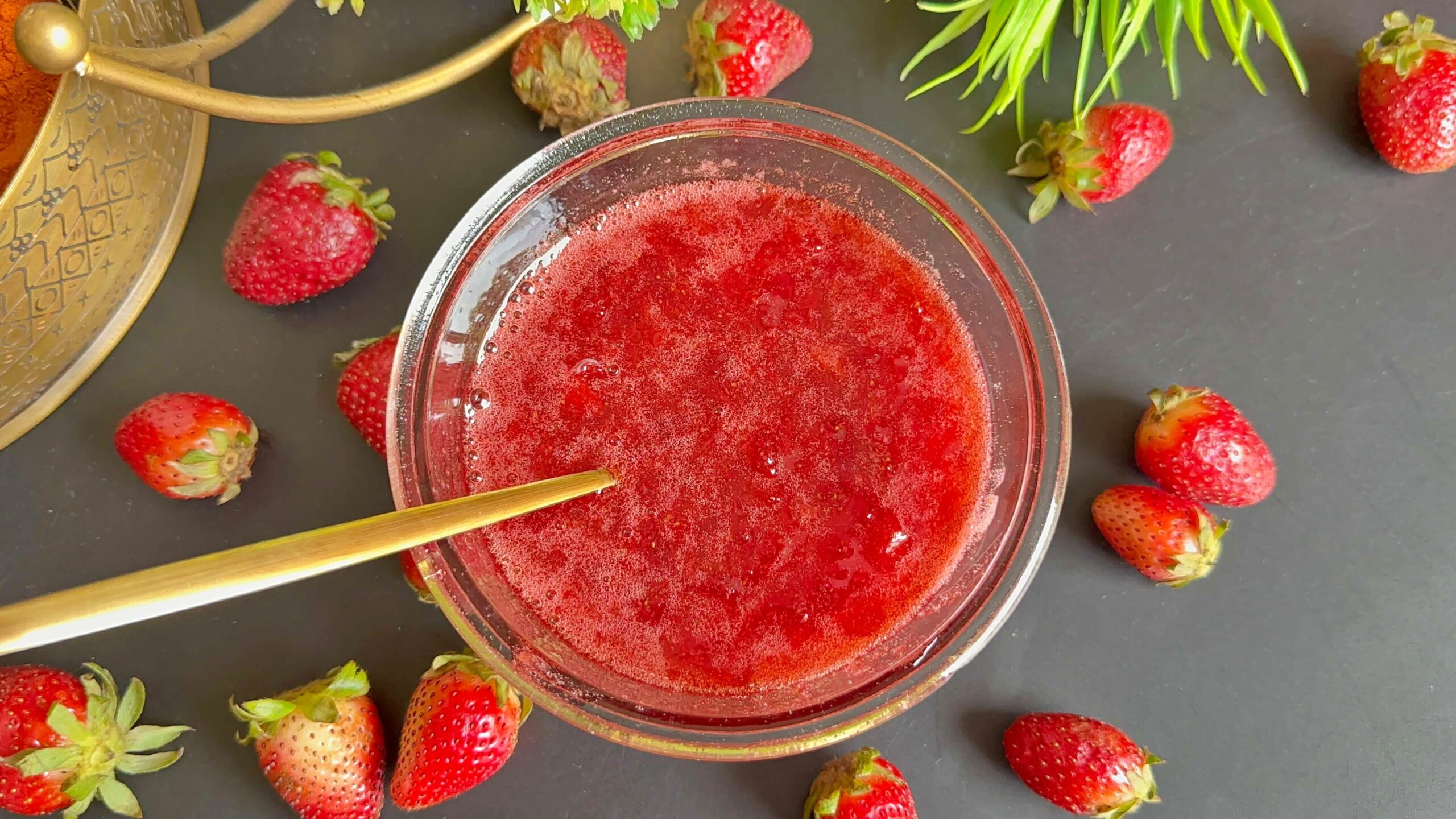 Homemade Strawberry Crush Recipe | Strawberry Concentrate