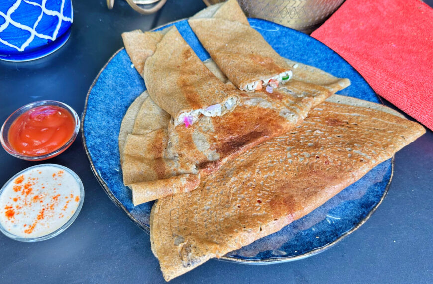 Pesarattu Recipe | Green Moong Dal Dosa