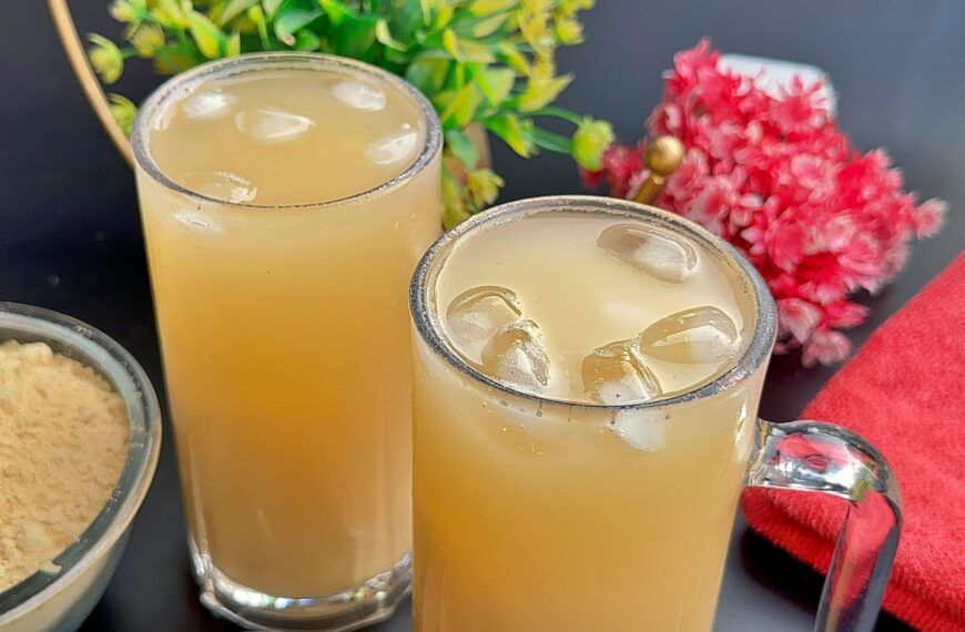 Sweet Sattu Sharbat Recipe | Sattu Drink