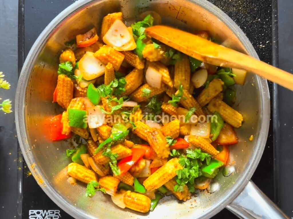 Baby Corn Stir Fry