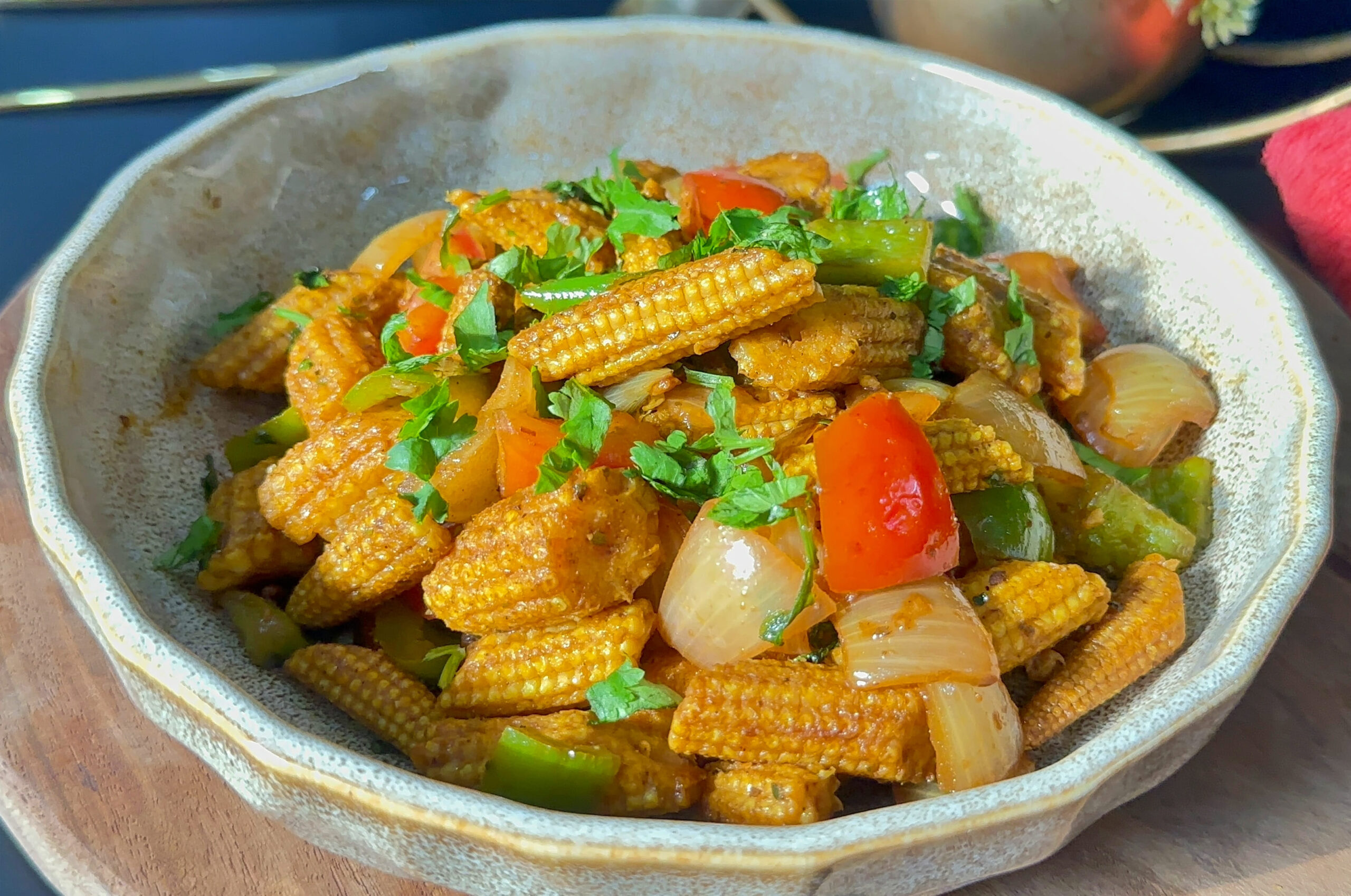 Baby Corn Stir Fry