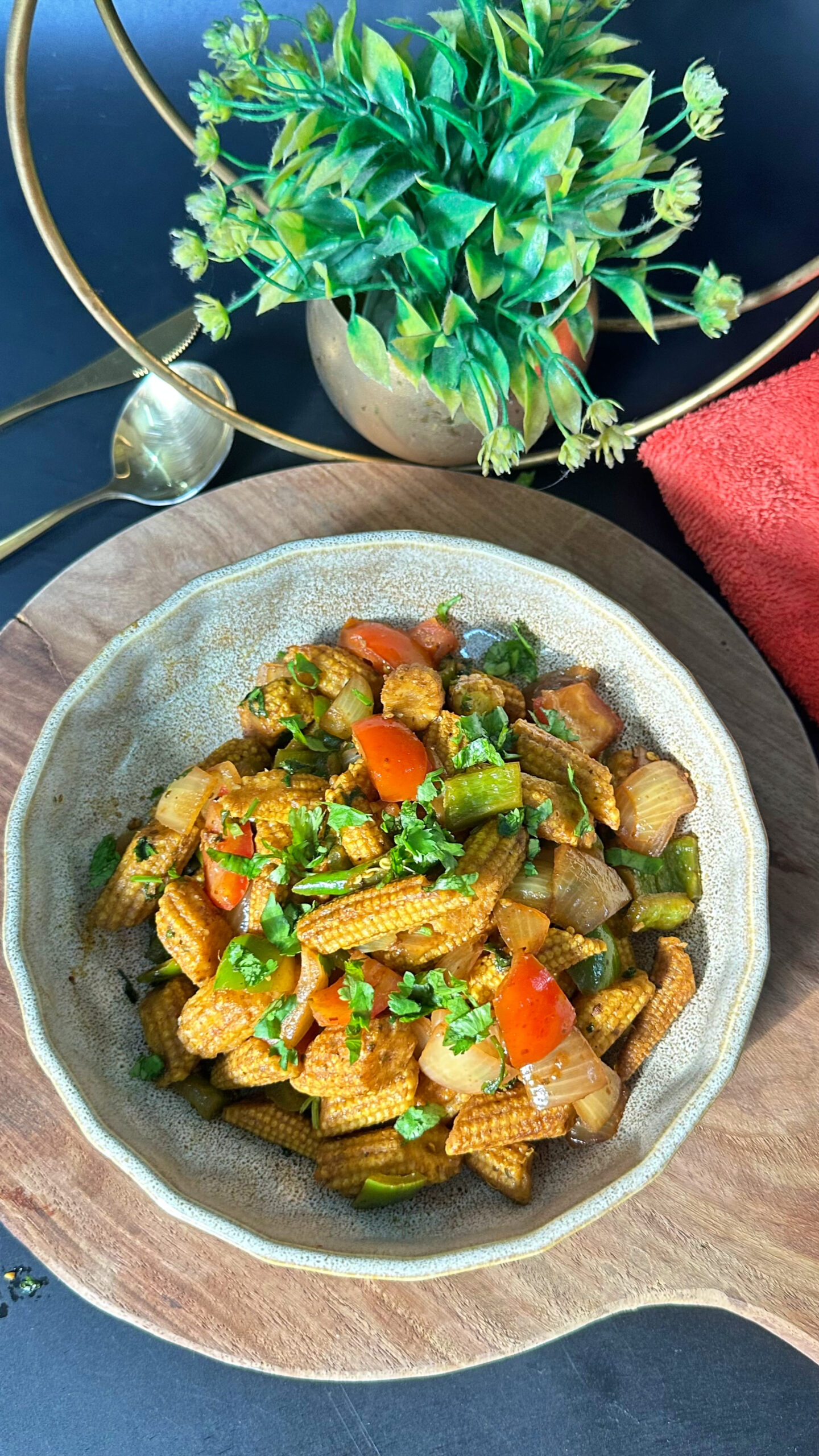 Baby Corn Stir Fry