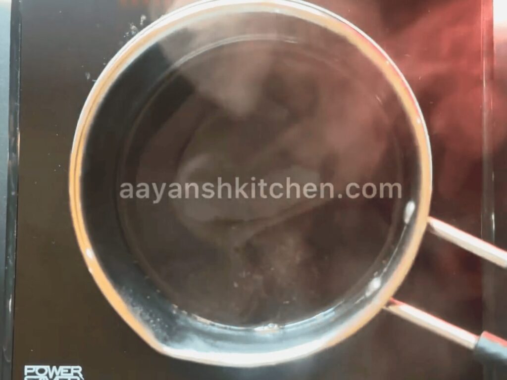 jaggery syrup for Ragi Halwa