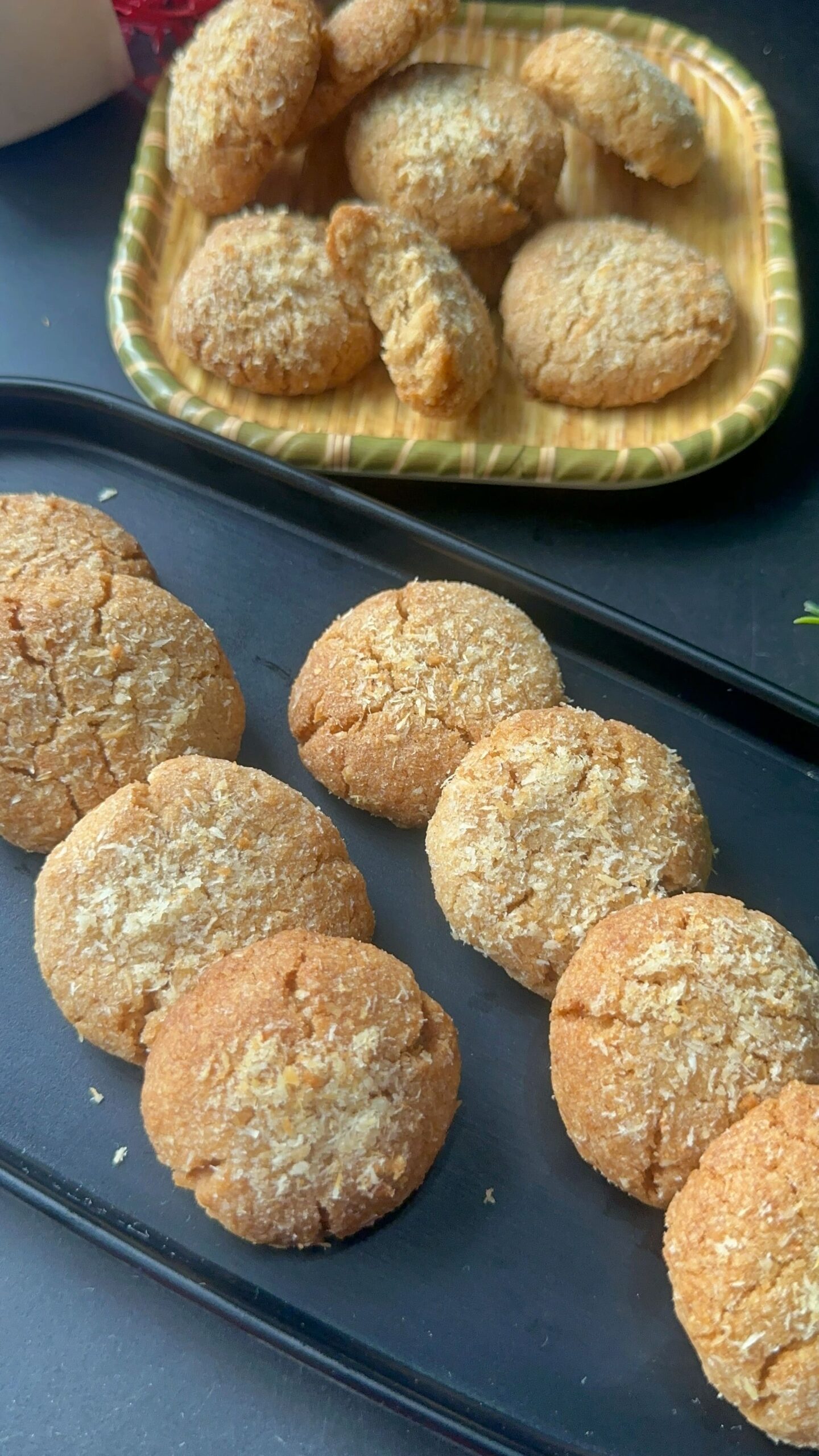 Healthy Whole Wheat Coconut Cookies
