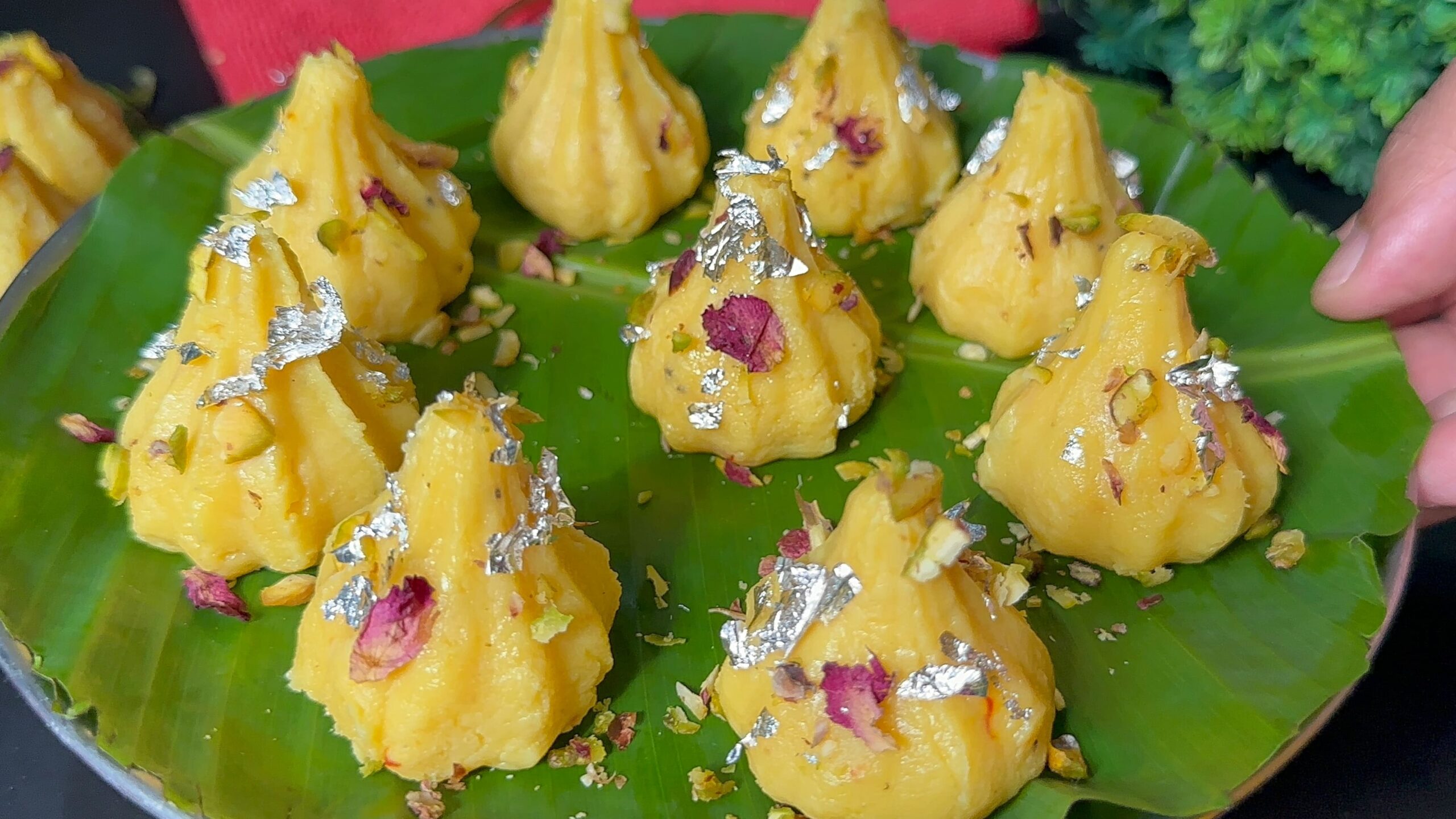 Mawa Modak | Khoya Modak Recipe