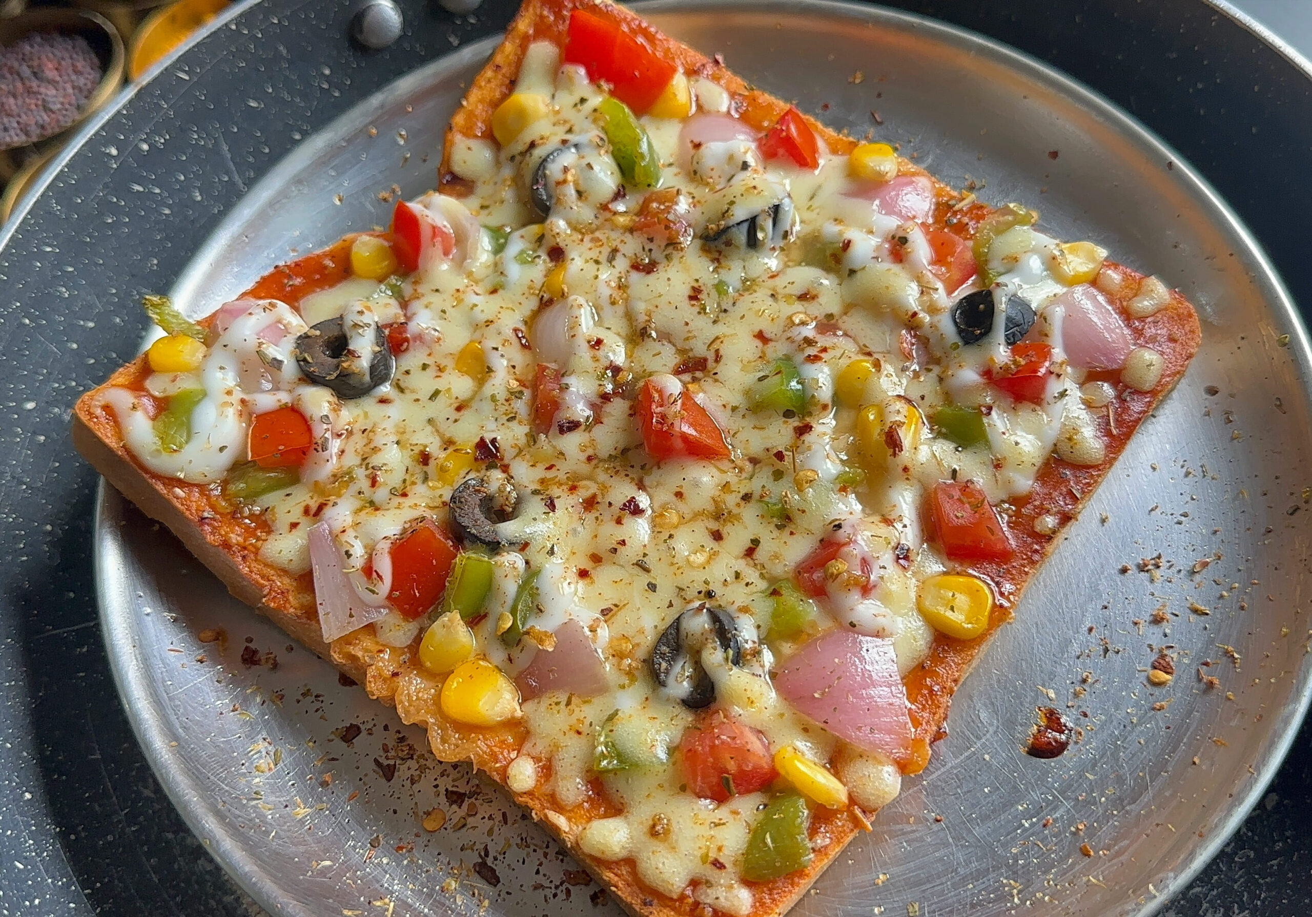 Flat Bread Pizza Recipe