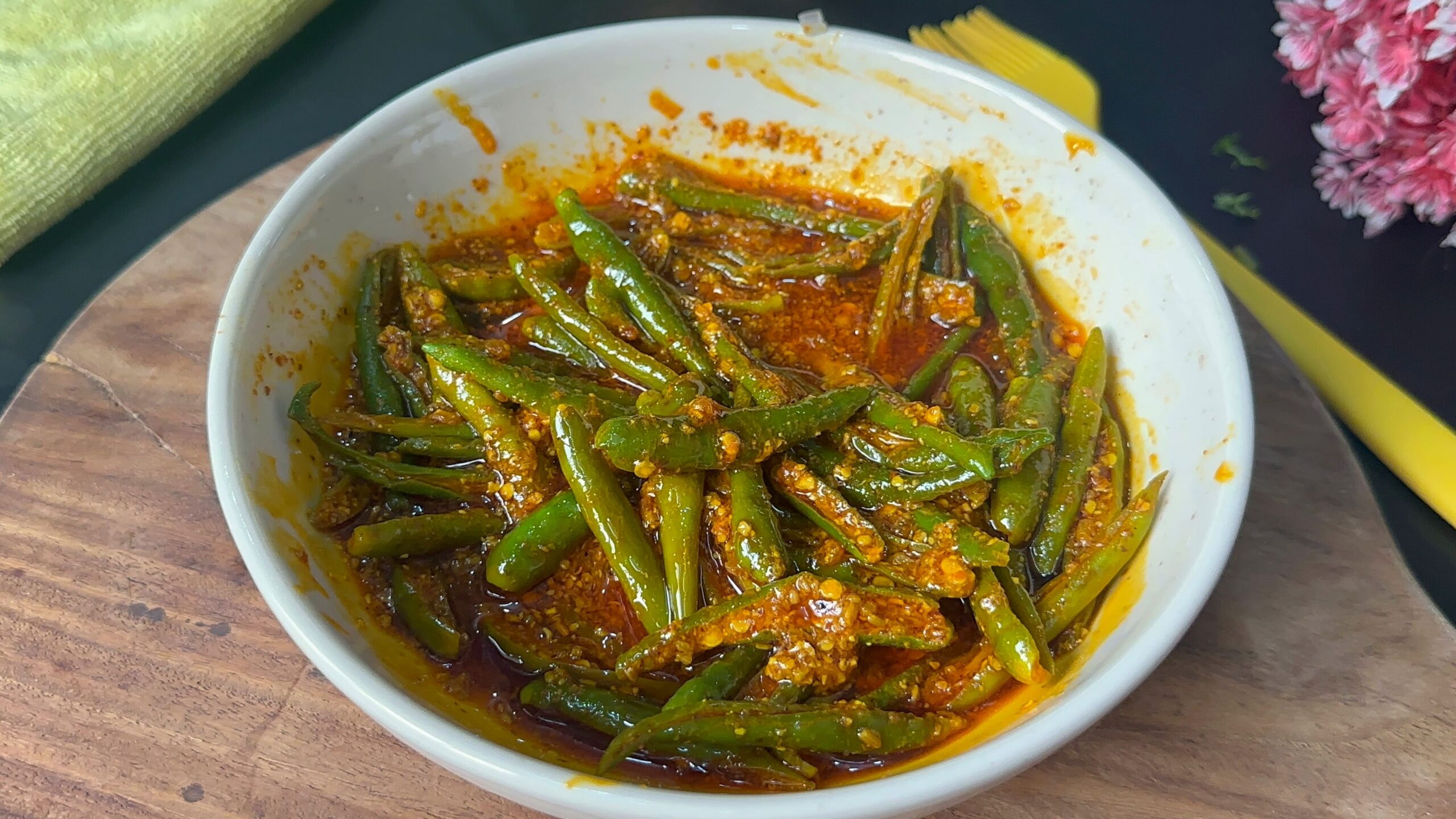 Green Chilli Pickle Recipe | Hari Mirch Ka Achar