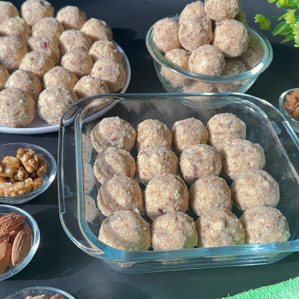 Atta Dry Fruit Laddu | Wheat Flour Ladoo
