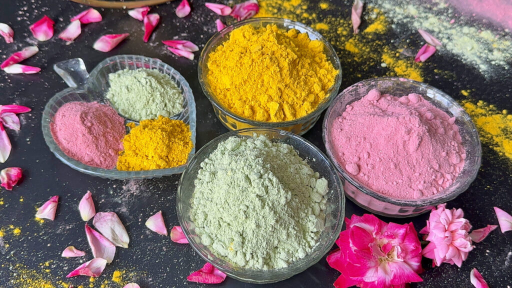 Homemade Holi Gulal