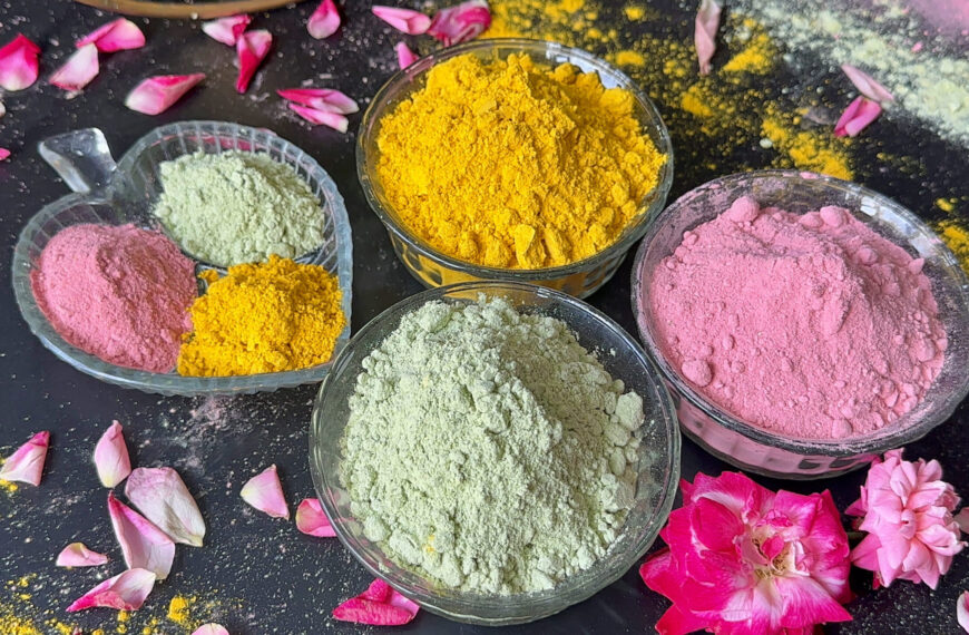 Homemade Holi Gulal
