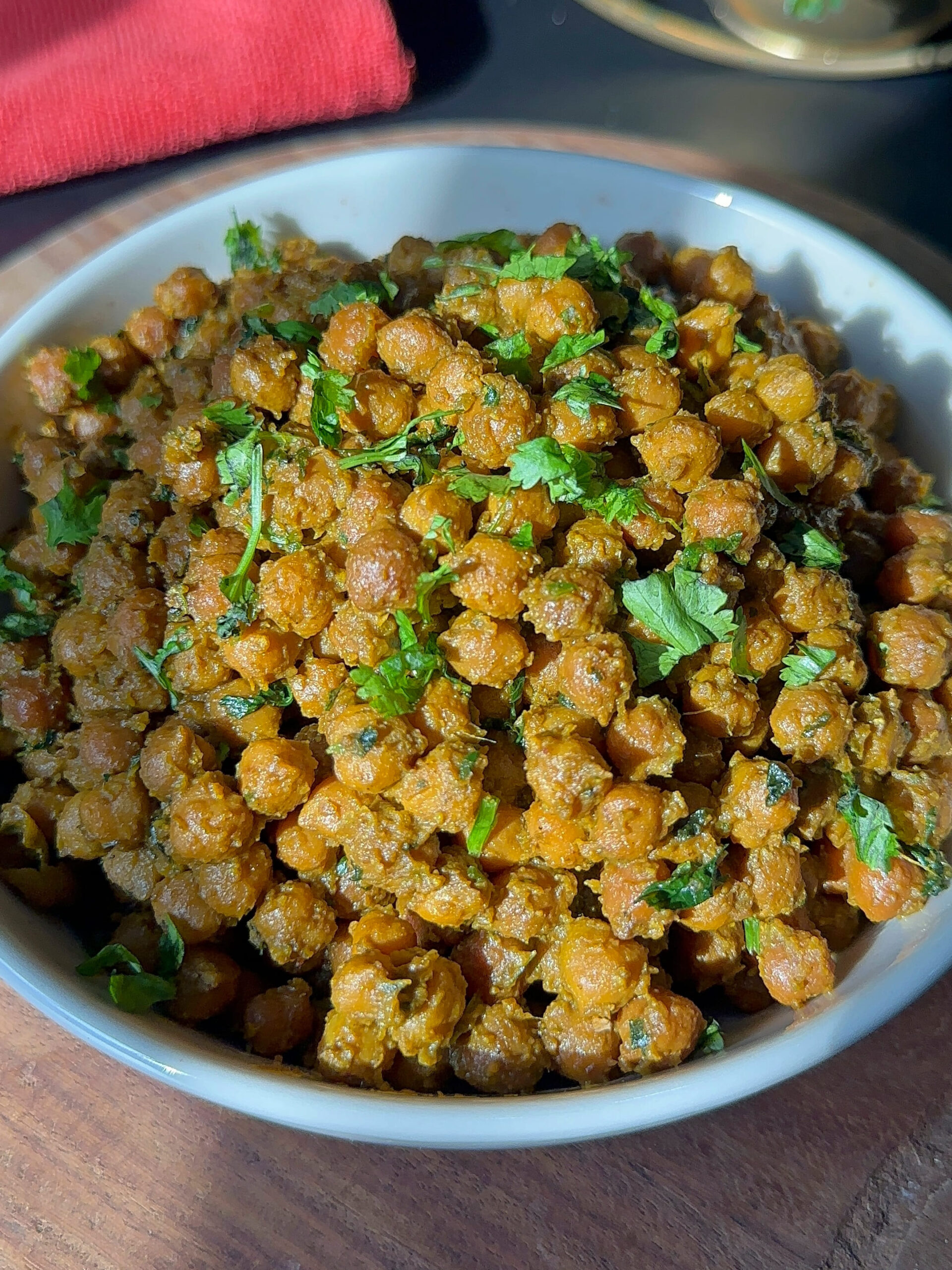 Sukha Kala Chana Recipe | Ashtami/Navami Prasad