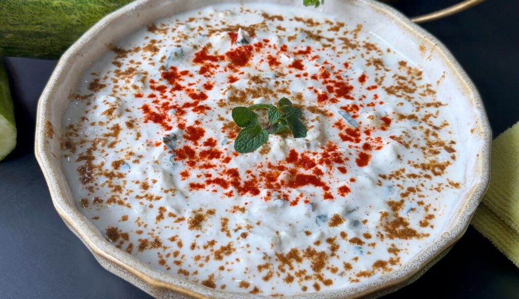 Cucumber Raita Recipe | Kheera raita