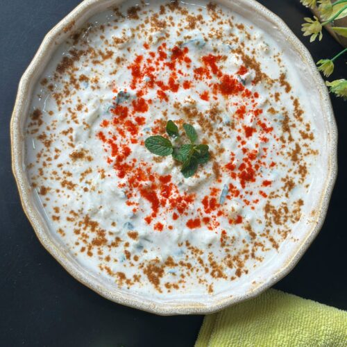 Cucumber Raita Recipe | Kheera raita