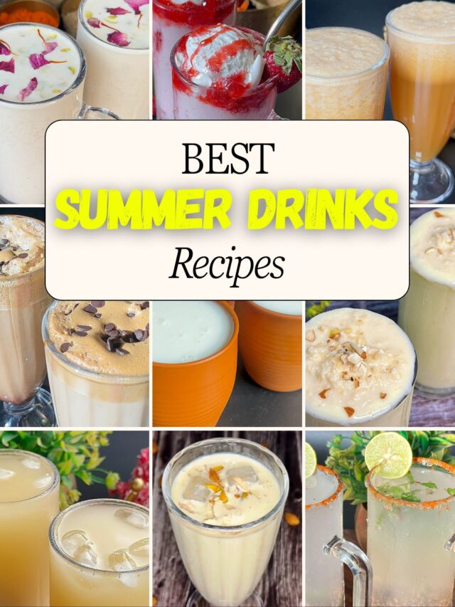 7 Refreshing Indian Summer Drink Recipes to beat the Heat