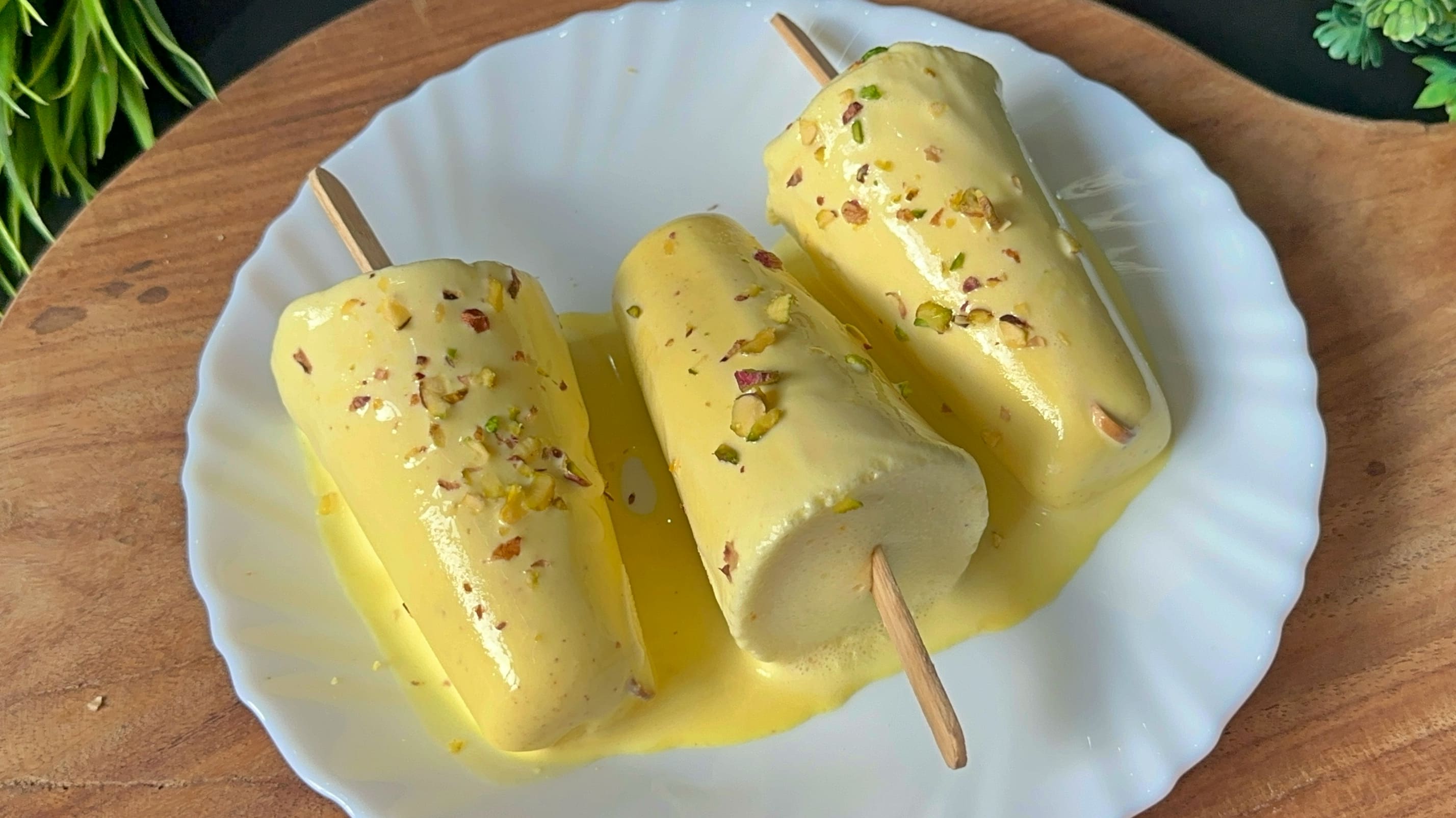 Rasmalai Kulfi Recipe