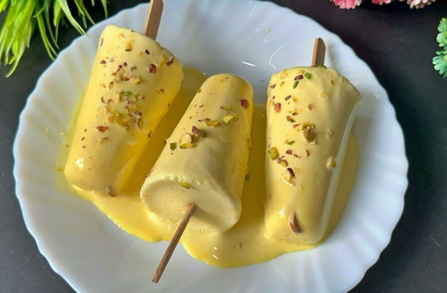 Rasmalai Kulfi Recipe
