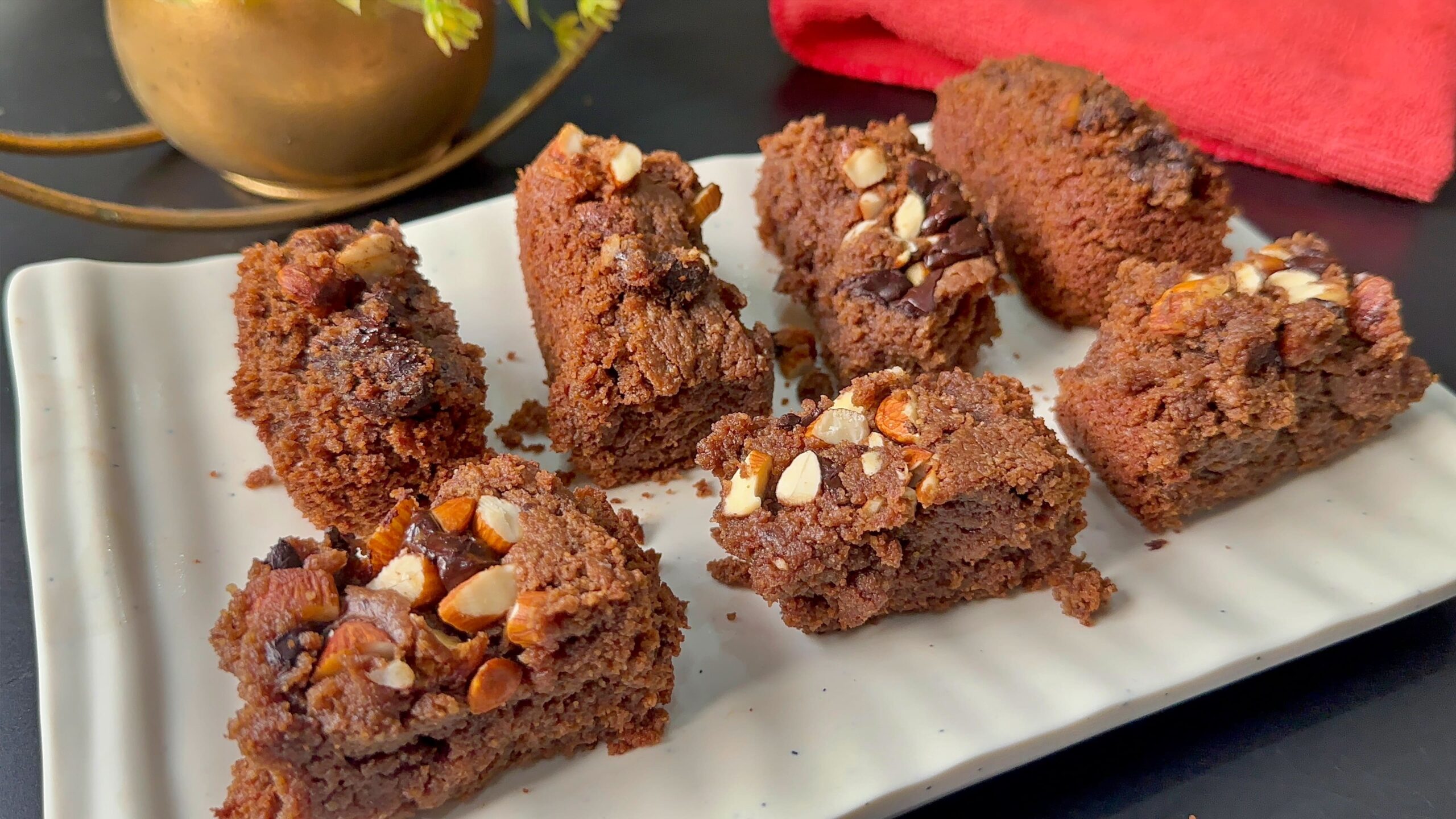 Oats and Almond Cake Recipe