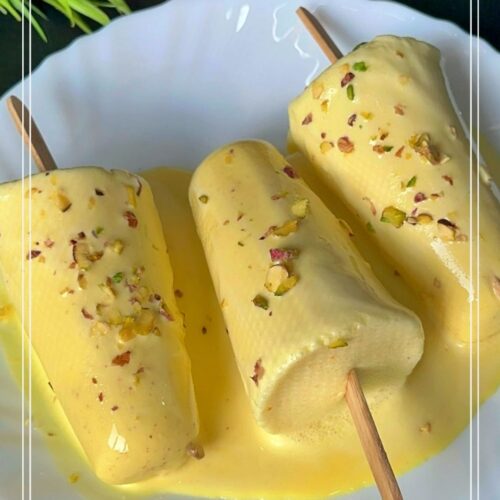 Rasmalai Kulfi Recipe