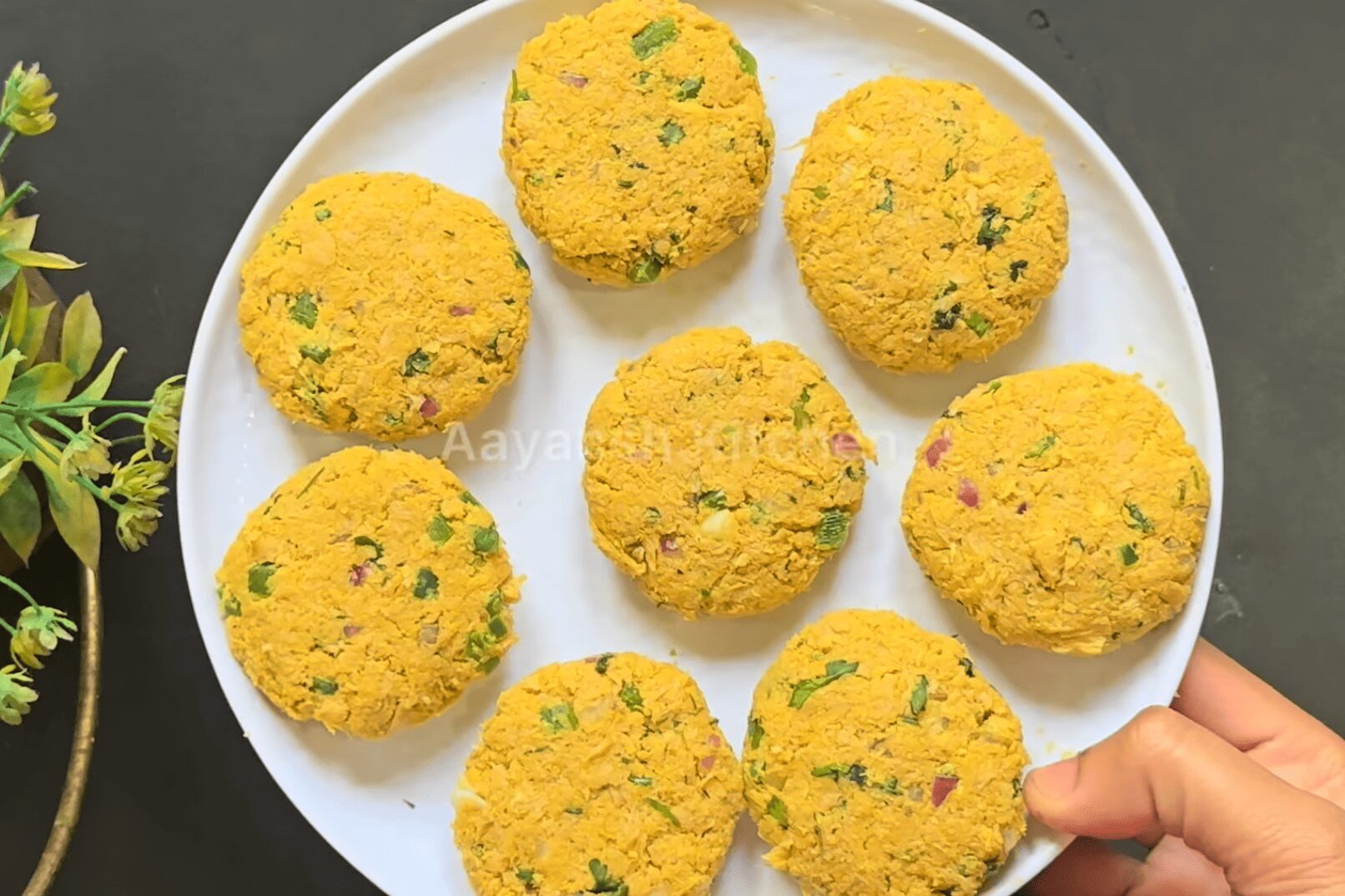 Preparing all the patty 