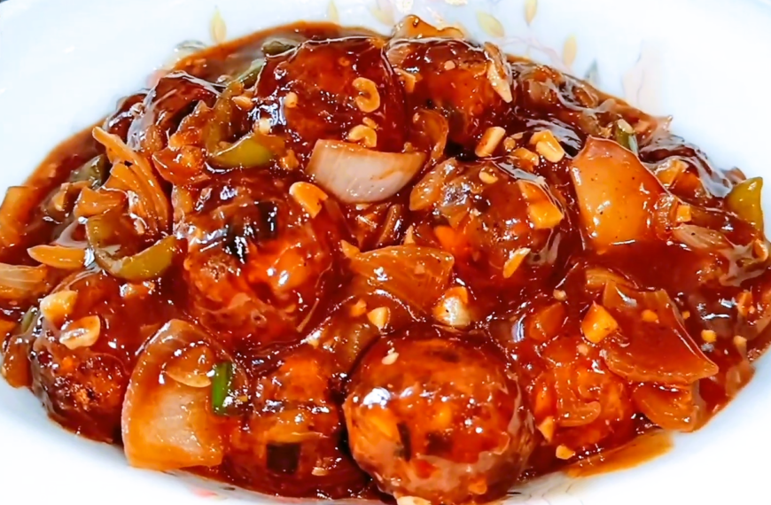 Veg Manchurian with Gravy Recipe - Aayansh Kitchen