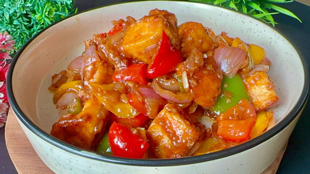Paneer Chilli Dry