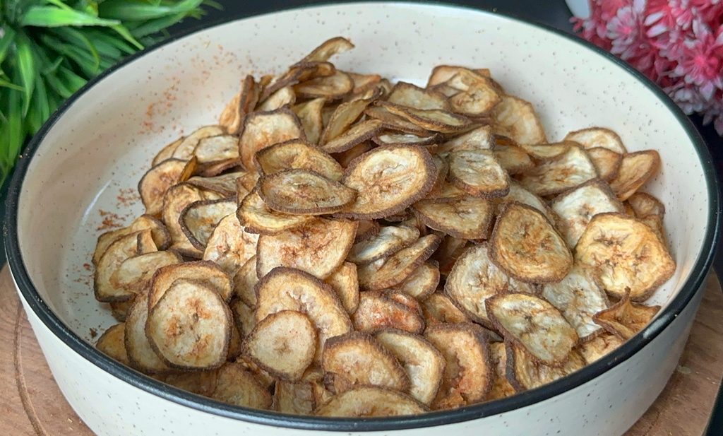 Crispy Air Fryer Banana Chips Recipe