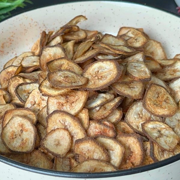 Crispy Air Fryer Banana Chips Recipe