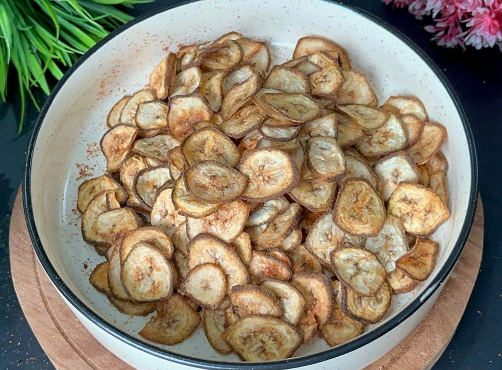 Crispy Air Fryer Banana Chips Recipe
