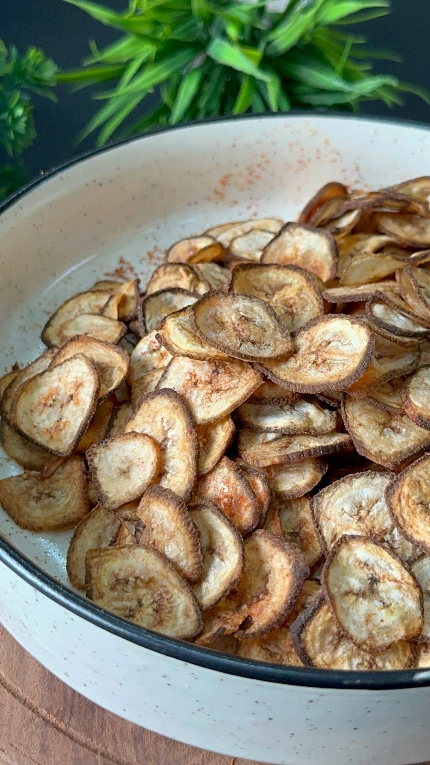 Crispy Air Fryer Banana Chips Recipe