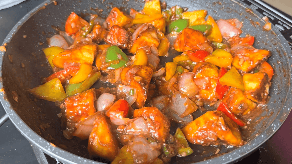 Paneer Chilli Dry Recipe