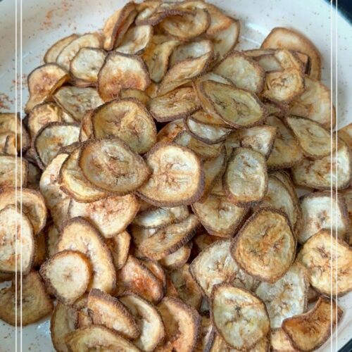 Air Fryer Banana Chips