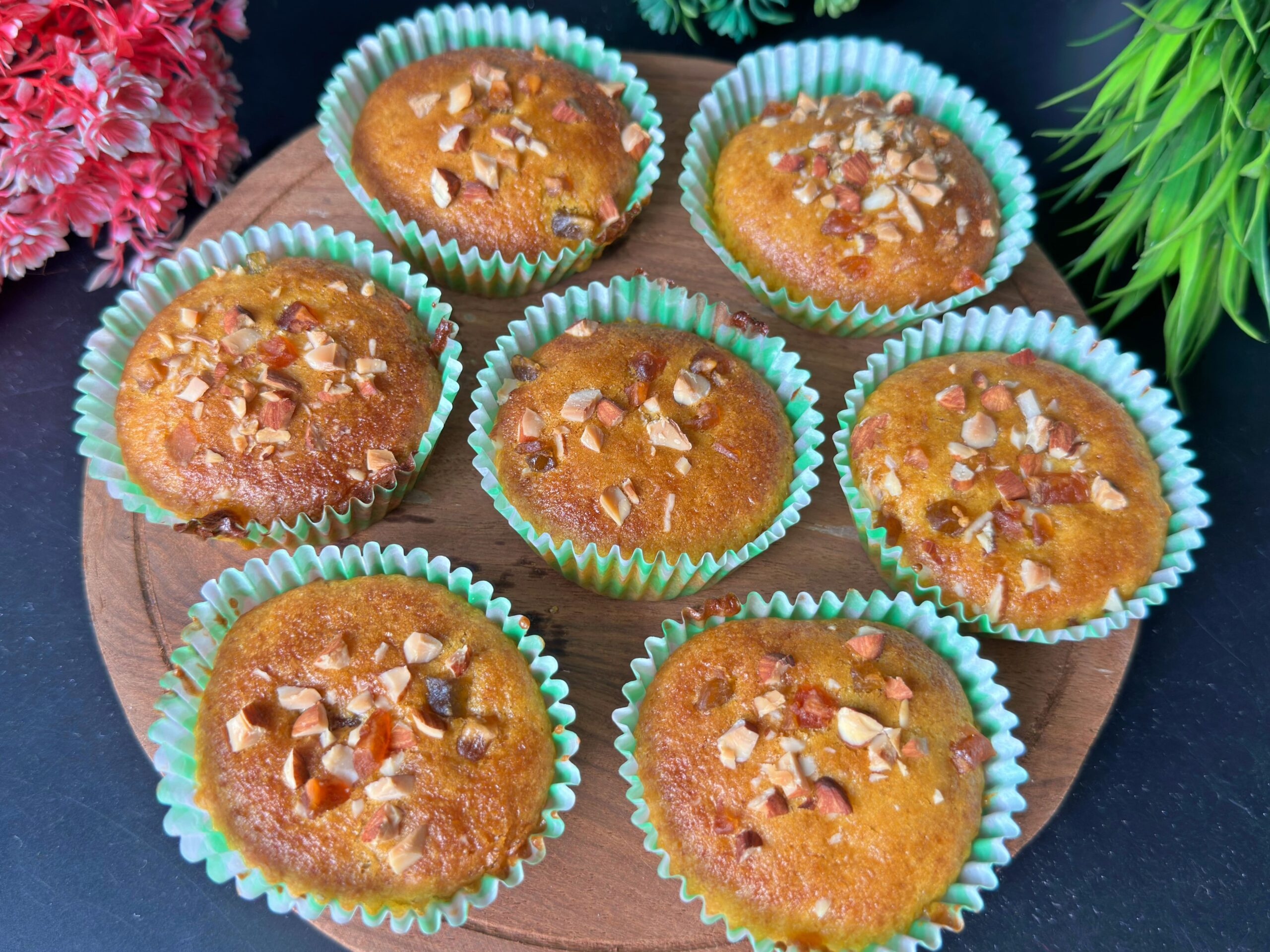 Eggless Muffin Recipe in Air Fryer
