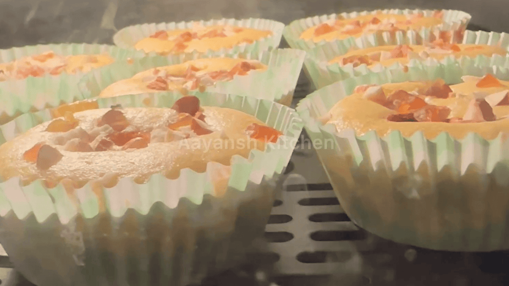 Eggless Muffin Recipe in Air Fryer