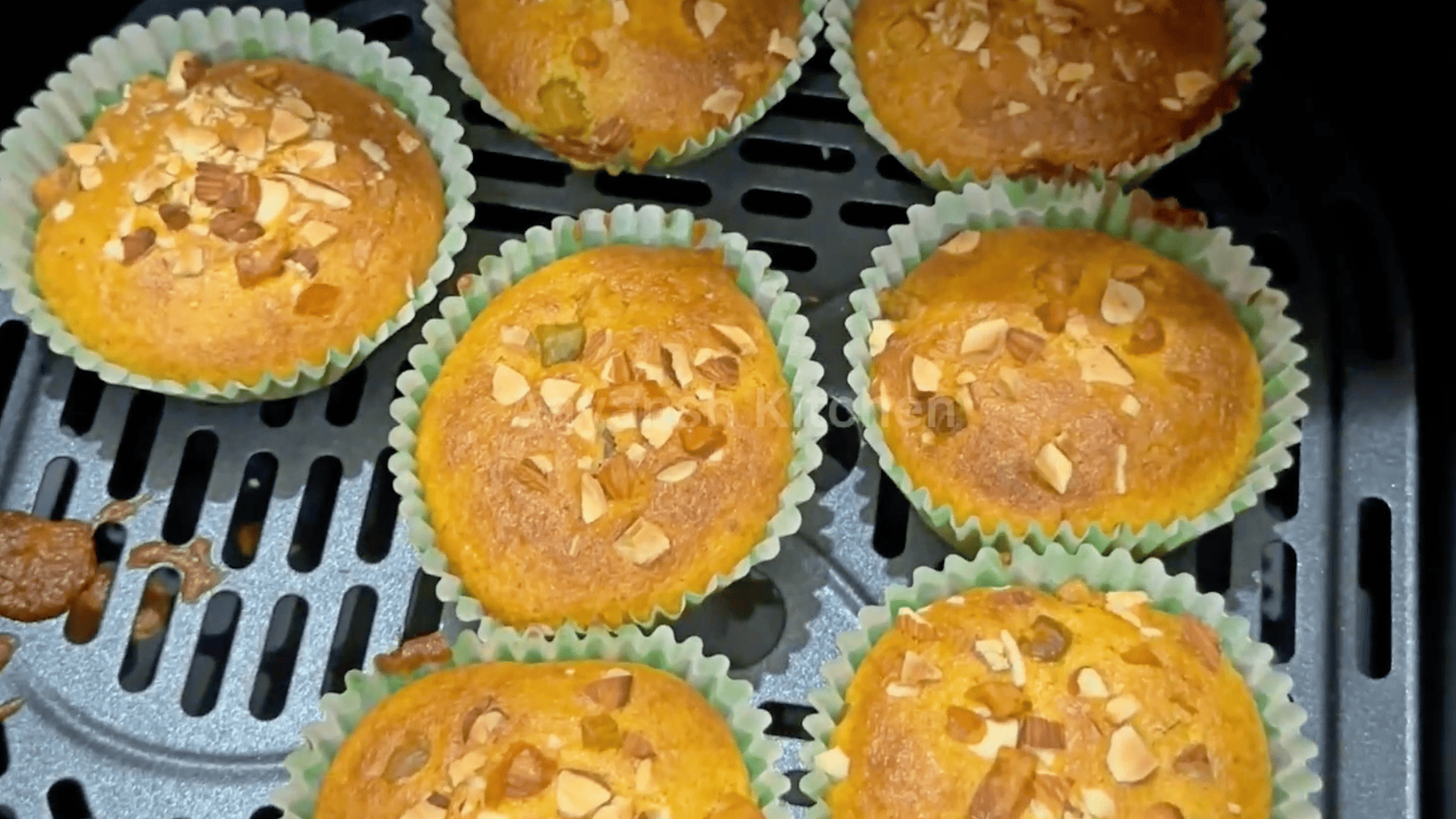 Eggless Muffin Recipe in Air Fryer